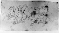 Study after parthenon sculpture(a)