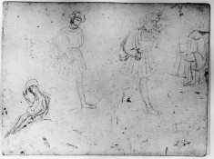 Studies of medieval costume (a)