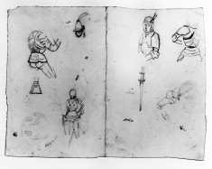Sketches of medieval armour(a)