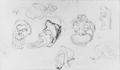 Sketches of classical masks