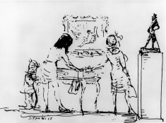 Visitors in Gallery XIII