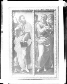 St. Dominic and St. Matthias; St. Paul, St. John the Evangelist and St. Jerome