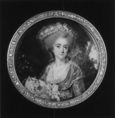 Portrait of a Woman with a Cat