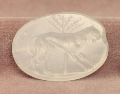 Intaglio with a Lion and a Tree