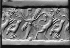 Cylinder Seal with a Contest Scene