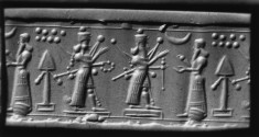 Cylinder Seal with a Presentation Scene