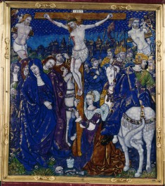 Triptych with Crucifixion