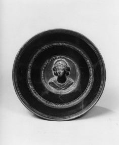 Bowl with Female Bust in Relief