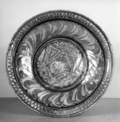 Small Dish with Geometric Ornament