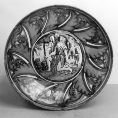 Small Dish with Saint Jerome