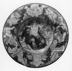 Plate with an Allegory of Majesty
