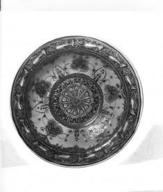 Fish;stylized floral patterns