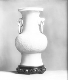 Vase with Design of Chrysanthemums