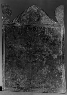 Tablet with Inscription Honoring Ancharia Luperca