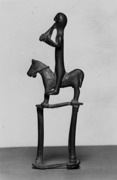 Man Riding a Horse