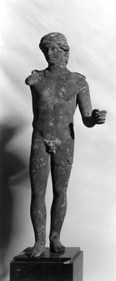 Youth standing/ Meleager ?