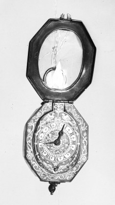 Watch with Designs of Birds and Foliage