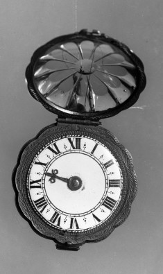 Watch in Purple Glass Case