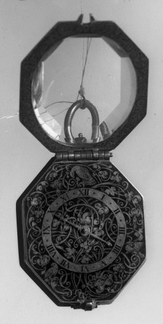 Octagonal Watch with Rock Crystal Case