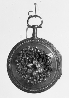 Watch with Floral Decoration