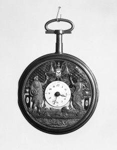 Watch with Apollo and Minerva Striking Bells