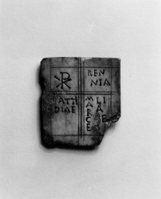 Inscribed Plaque