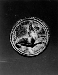 Medallion with a Capricorn