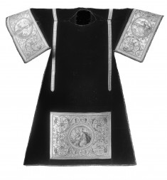 Dalmatic with orphreys; Prophets with scrolls