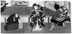 Three Part Print: Sugawara buyuden