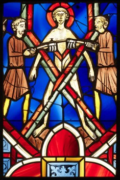 Window Panel with St. Vincent of Saragossa on the Rack