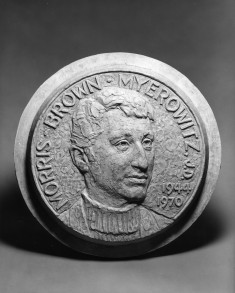 Original Plaster Model for the Myerowitz Medal