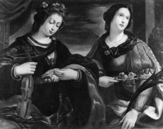 St. Cecilia and St. Dorothy