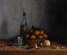 Still Life with Basket of Oranges