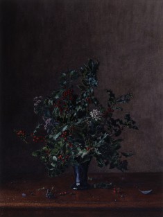 Vase of Holly