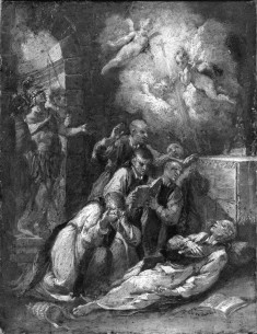 The Death of St Gregory the Great