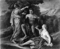 Wisdom and Pleasure Honoring Hercules
