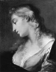 Half-Length Figure of a Woman
