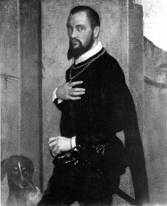 Portrait of a Gentleman with a Dog