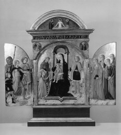 Madonna and Child Enthroned with Saints
