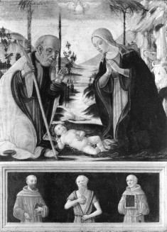 The Nativity and Saints