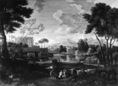 Classical Landscape with the Vatican Belvedere
