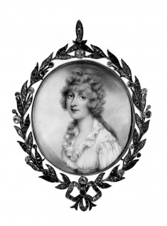 Portrait Miniature of Dorothy Jordan