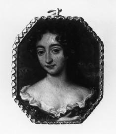 Double-sided miniature with James II and Mary of Modena