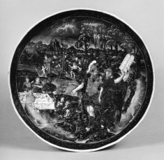 Moses Destroying the Tables of Law