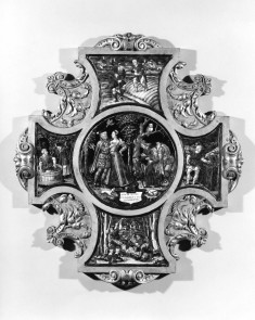 Five Panels: Allegory of Man and Occupations of the Months