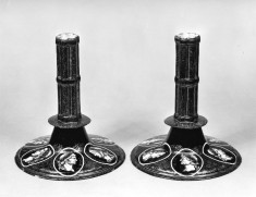 Pair of Candlesticks: The Twelve Caesars
