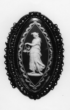 Belt Clasp with a Woman Making a Sacrifice