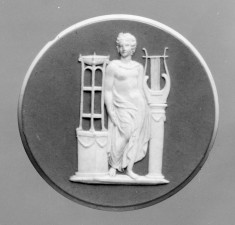 Medallion with Apollo