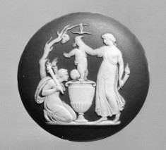 Medallion with the Dipping of Achilles