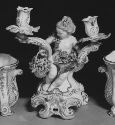 Figural Candlestick